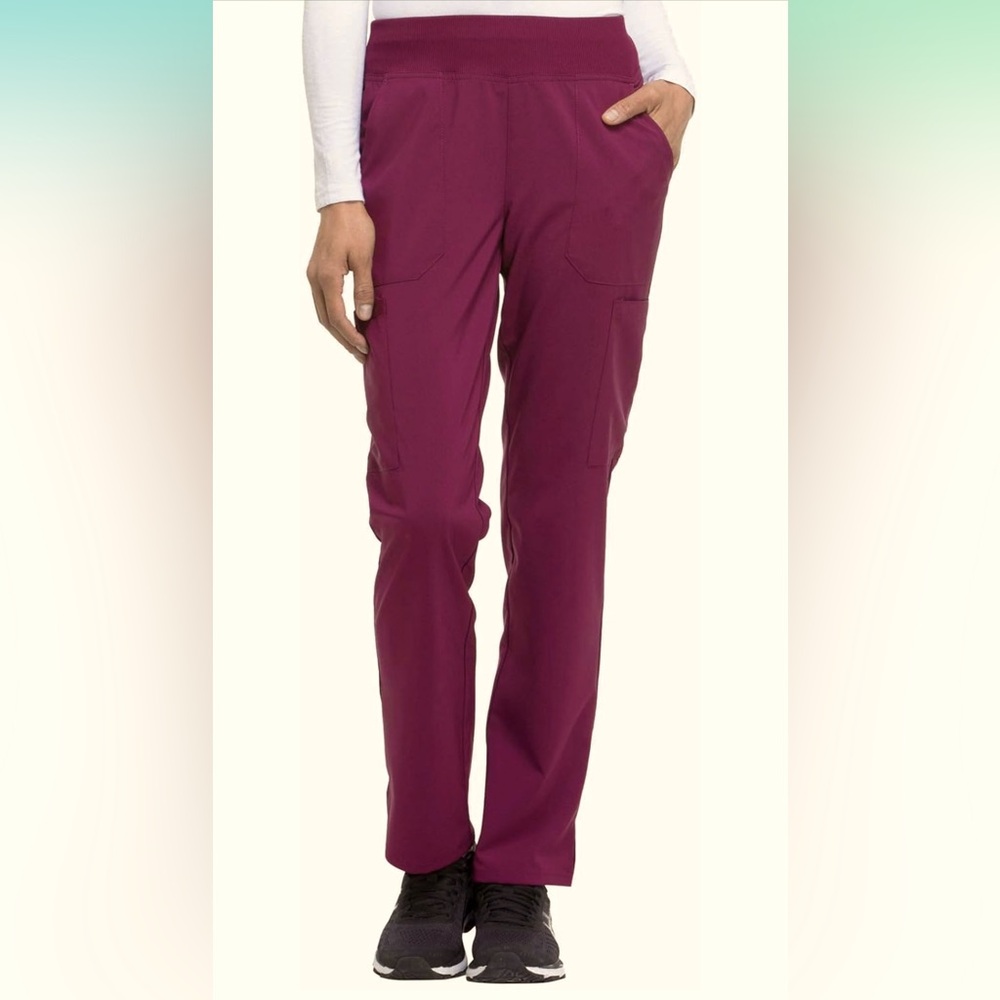 NWT Dickies Yoga-Inspired Pull-On Pant w/FourWay Stretch & Moisture Wicking, M